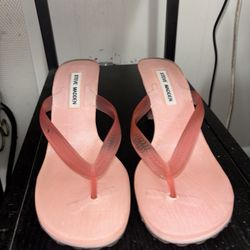 Steve Madden Pink/Clear Kitten Heels – $40 OBO