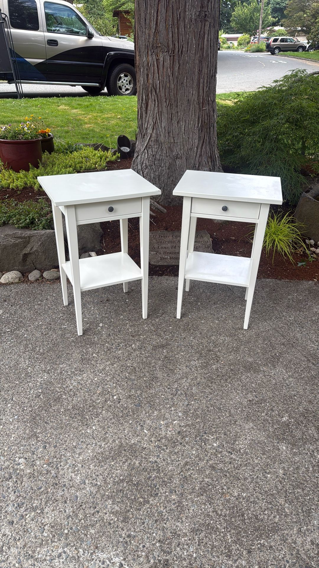 2 ikea Bed Side Tables