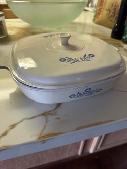 Vintage Corningware 10” Casserole Dish w/Lid