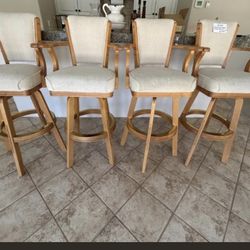 Mikhali Dara Feeu Bar Height Stools
