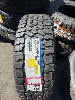 Falken Wildpeak AT4 265/75/16 Tires installed and balanced / instaladas y balanceadas