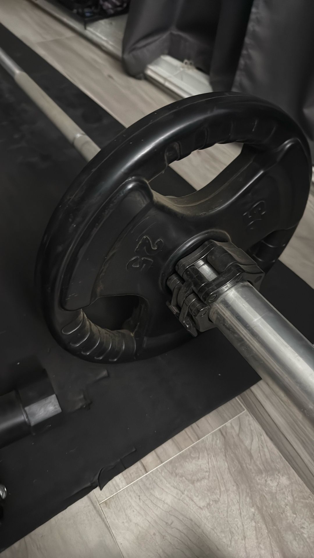 Weights And Bar Handle