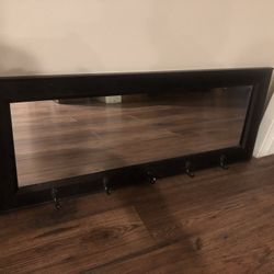 Mirror With Hooks