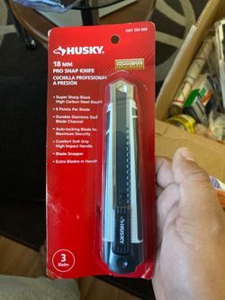 Husky 18mm pro Snap Knife