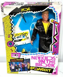 Vintage 1990 Hasbro New Kids on the Block Joe McIntyre In Concert Doll NIB!