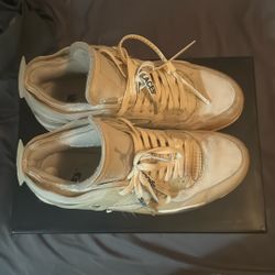 Jordan 4s Off white Sail