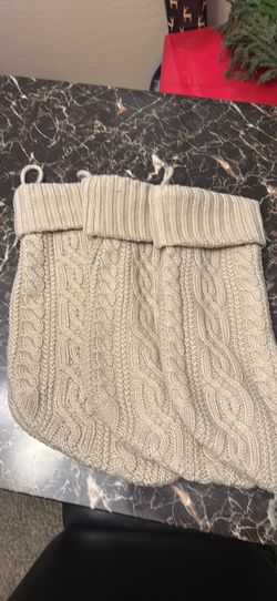 Tan Christmas Stockings