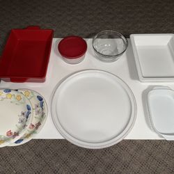 Assorted Glass/Ceramic Baking & Serving Pans !!!!!!