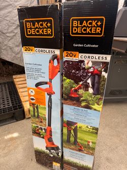 20V MAX 7 in. Lithium-lon Cordless Garden Cultivator/Tiller with 1.5Ah Battery and Charger Included
