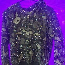 Bape Hoodie With Lights In The Dark