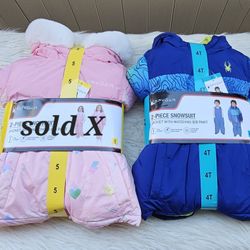 New Spyder 2pc Snowsuit Set