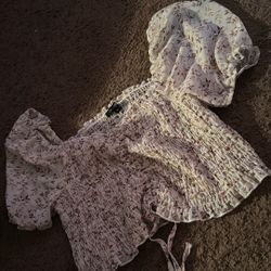 blouse light brown shirt