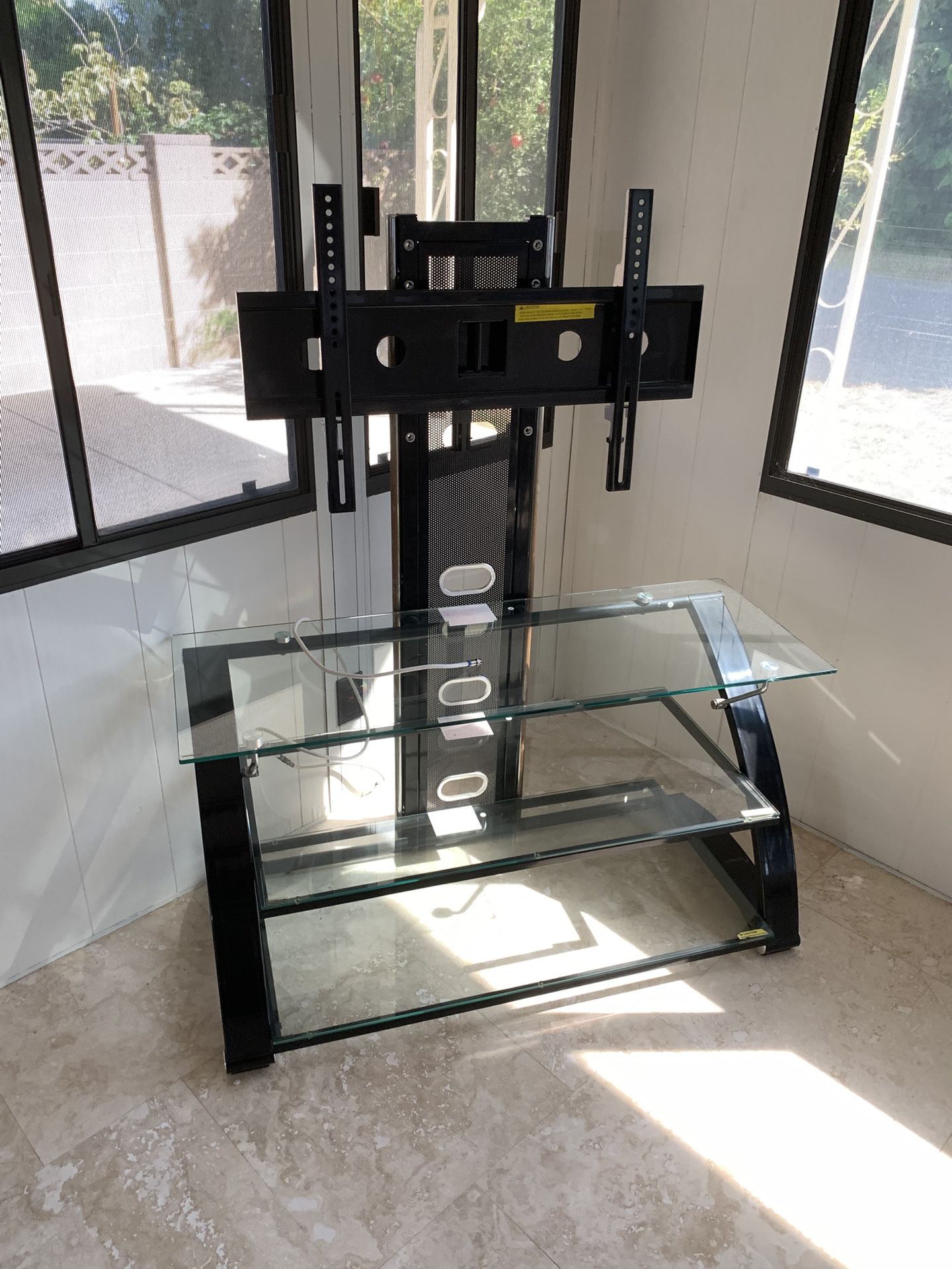 TV Stand With Shelves