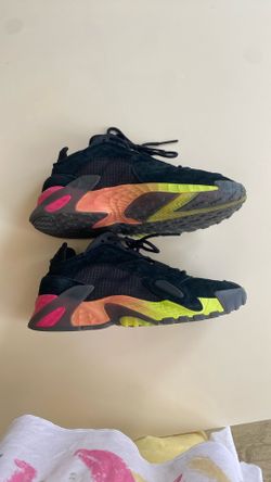 Adidas Black Rainbow Basketball Shoes Size 8