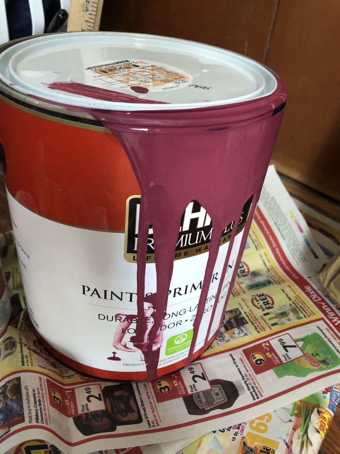“Wine Not” Gallon of paint