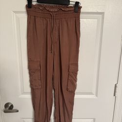 Abercrombie & Fitch Brown Joggers size S regular