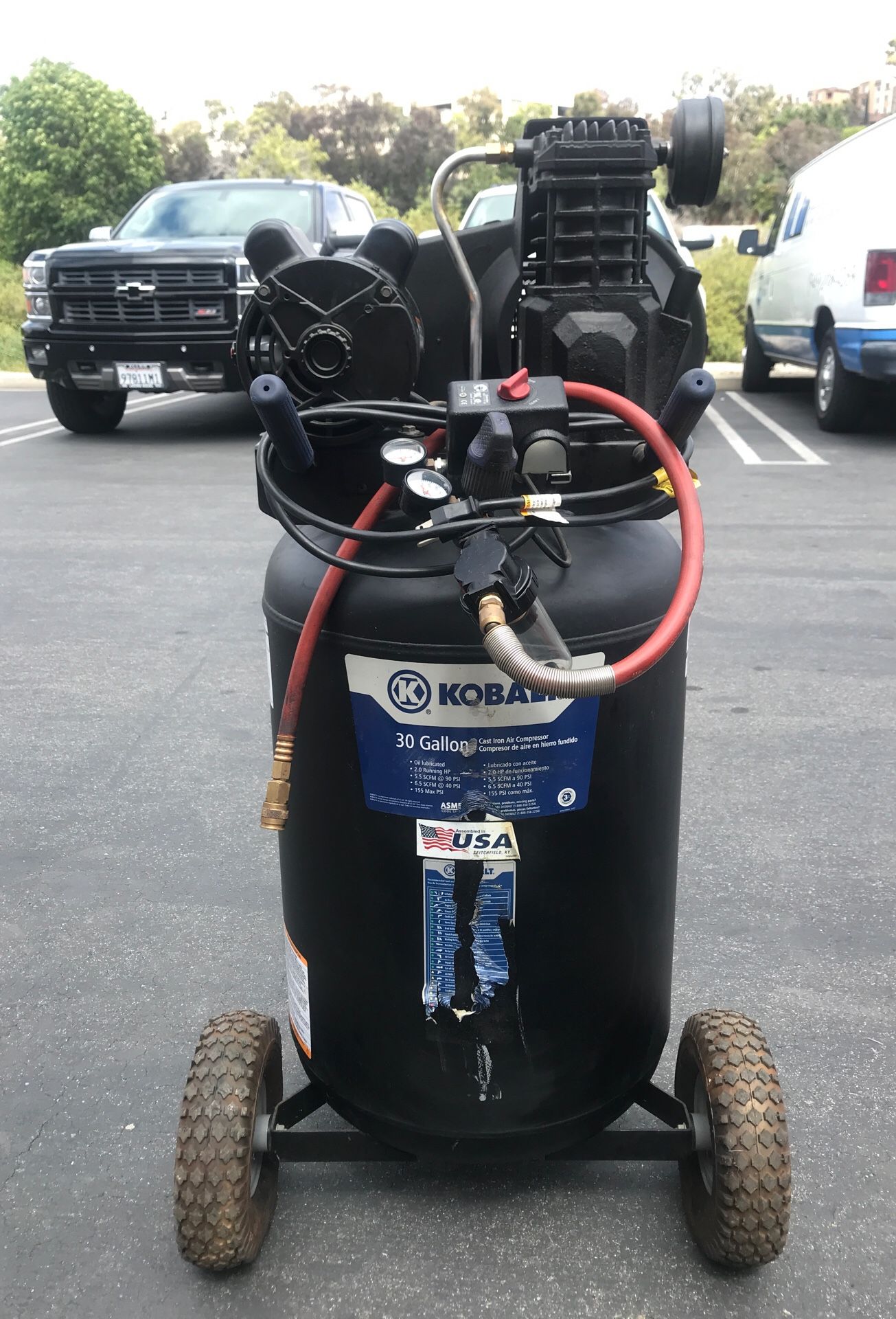 Kobalt 30 Gallon Air Compressor