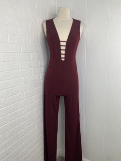 Burgundy Bodysuit 