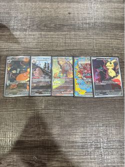 Pokemon cards Sir and IR