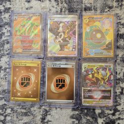 Lot of 6 Pokémon Cards