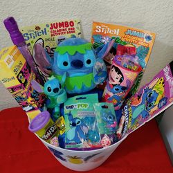 STITCH GIFT BASKET. ( PICK UP IN MODESTO.)