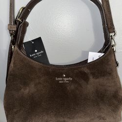 454 Mini Crossover Kate Spade Hot Fudge Suede 