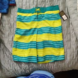 Boys Swim Trunk Size 16 NEW With tag