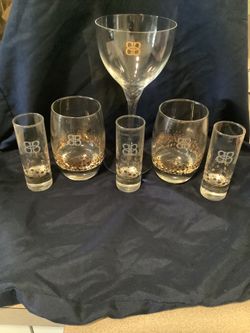 Decorative Baileys Glasses