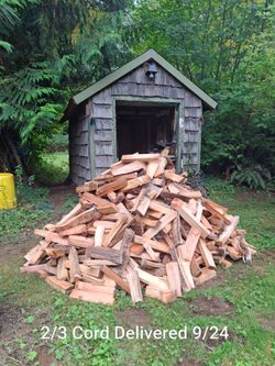 Bigwig Firewood - 1/3 Cord + Starting @