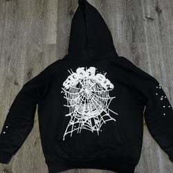 Black And White Spider Hoodie 