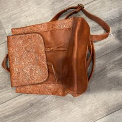 Fleather Backpack Bag