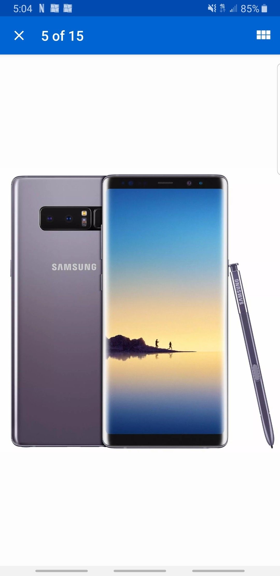 Samsung Galaxy Note 8 (T-Mobile) unlocked