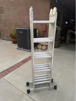 multi-purpose aluminum ladder