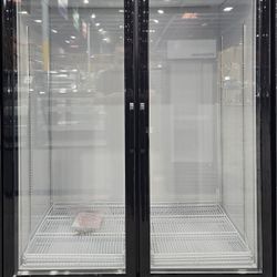 44-1/2" Merchandiser Refrigerator Dual Swinging Doors