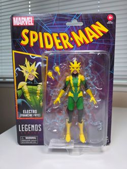 Marvel Legends Spider-Man Electro Francine Frye