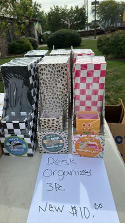 Desk Organizer 3 Piece. Discount If Purchase More Then One Set $8.00 Each