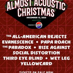KROQ Almost Acoustic Christmas Ticket , 