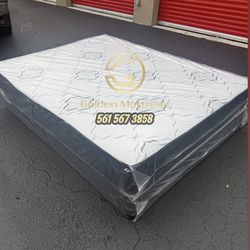 Queen Mattress Set – Medium – Brand New – Delivery Available 🚚