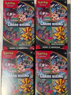 Pokemon Chaos rising Booster Bundle Sealed