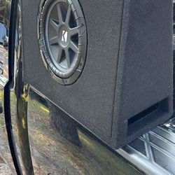 Kicker Comp 10 , Under Seat Sub
