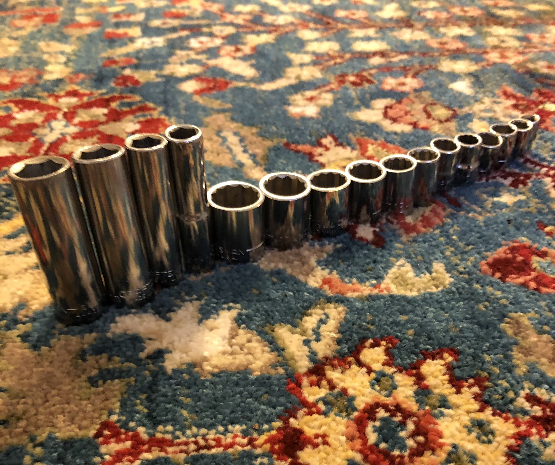 Socket set — Barely used (I’ll let u count them)