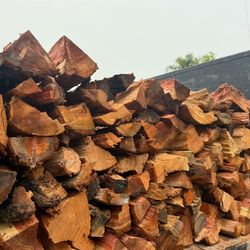 Dry Split Almond Mix Firewood!!!Ready Too Burn Seasoned Wood!!