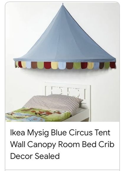 .IKEA MYSIG Blue Circus Tent 