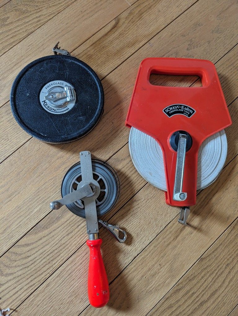 Tape measures  each $10