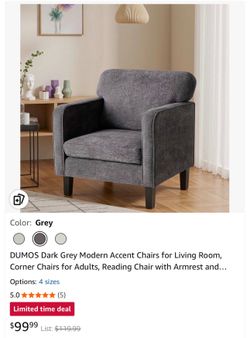 Modern accent chair, silla decorativa moderna