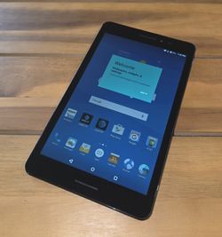 AT&T Trek 2 HD 8" Tablet – WiFi + 4G LTE – 16GB – Factory Reset 