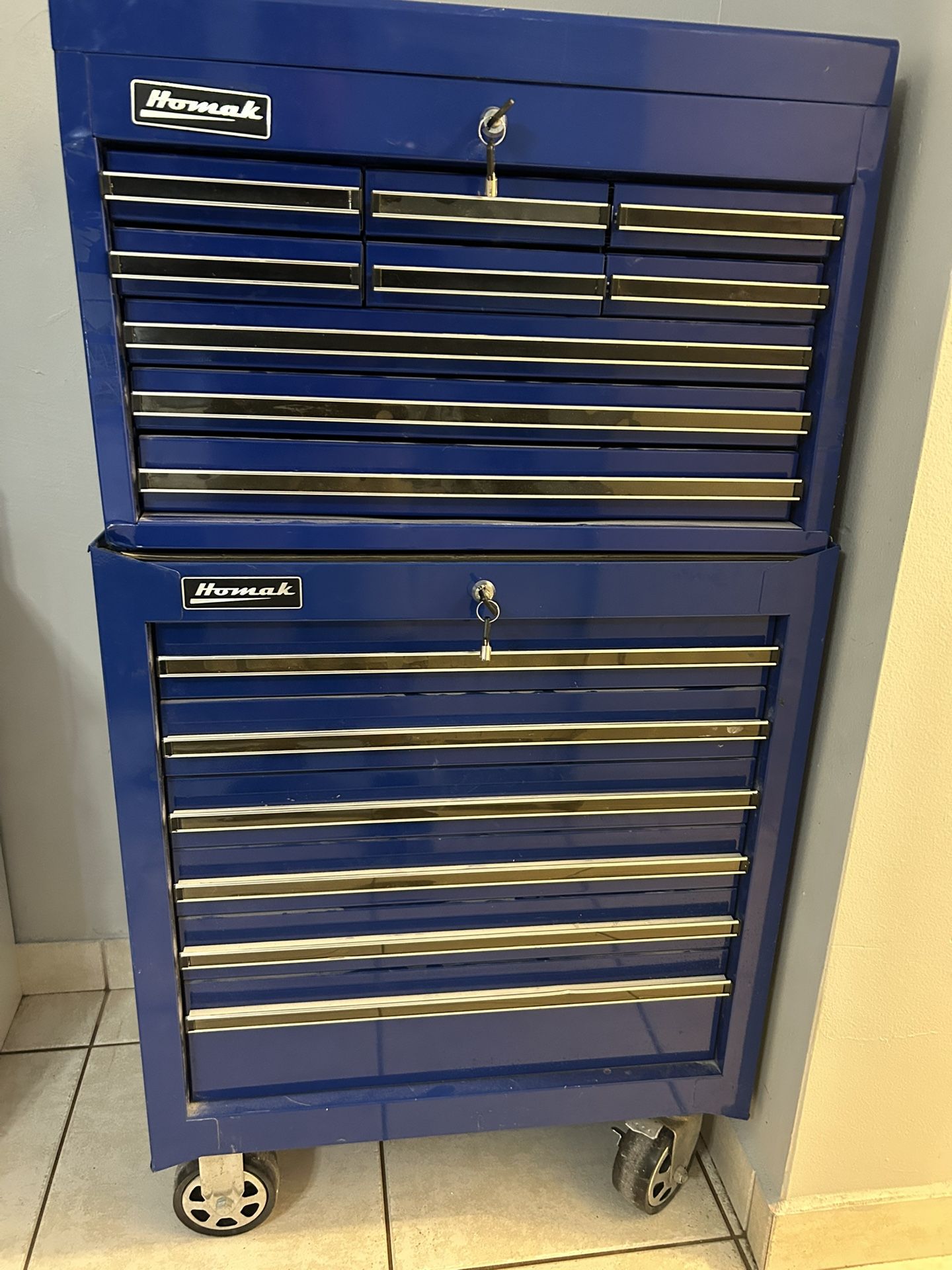 Homak 36in Rolling Tool Box