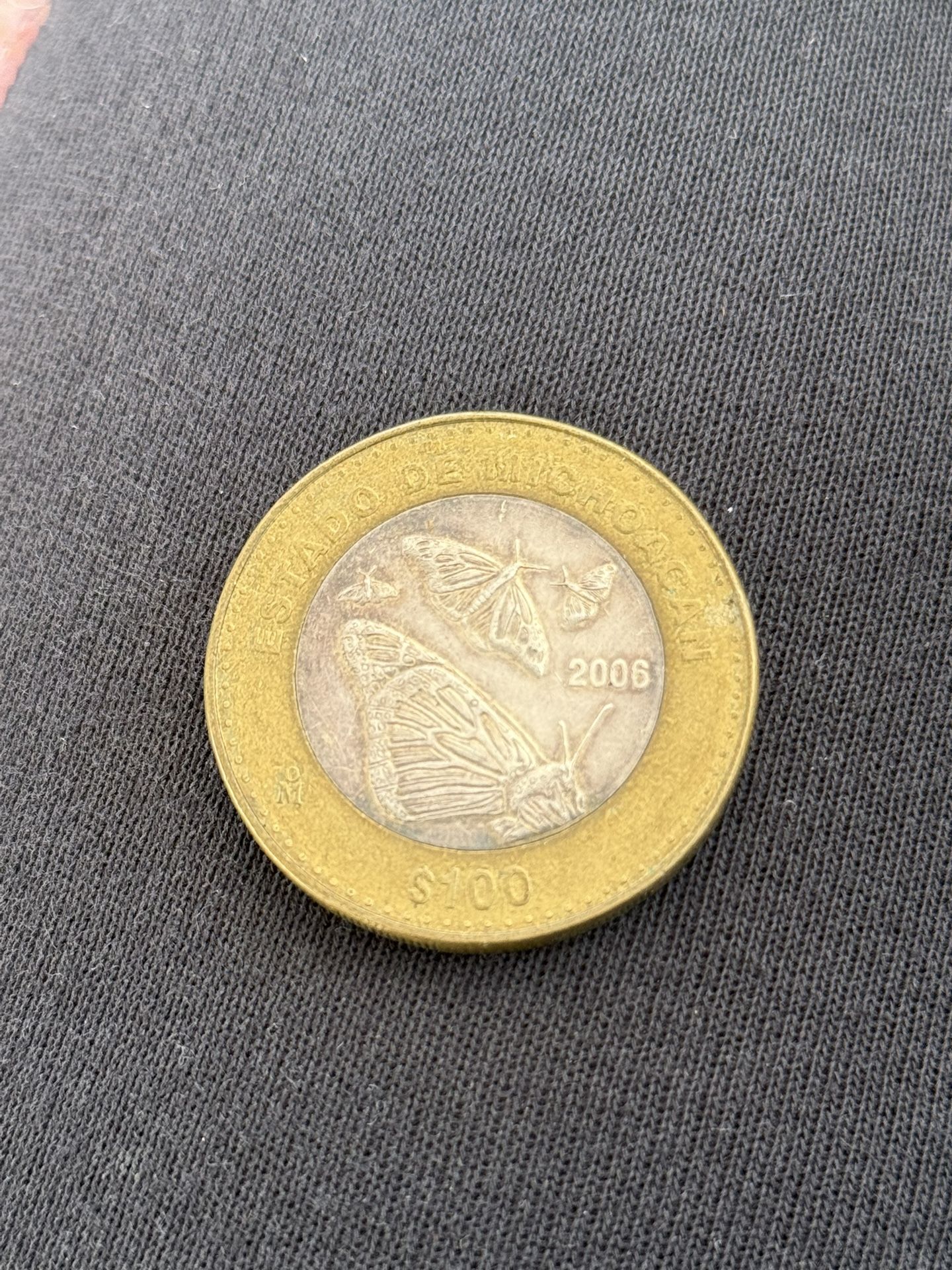 Moneda Mexicana Conmemorativa Del Estado De Michoacán
