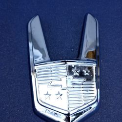 1946 Chevy Hood Front Badge Emblem