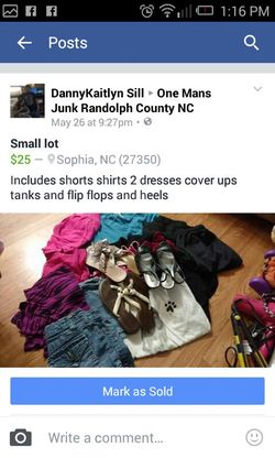 Small teens adult lot